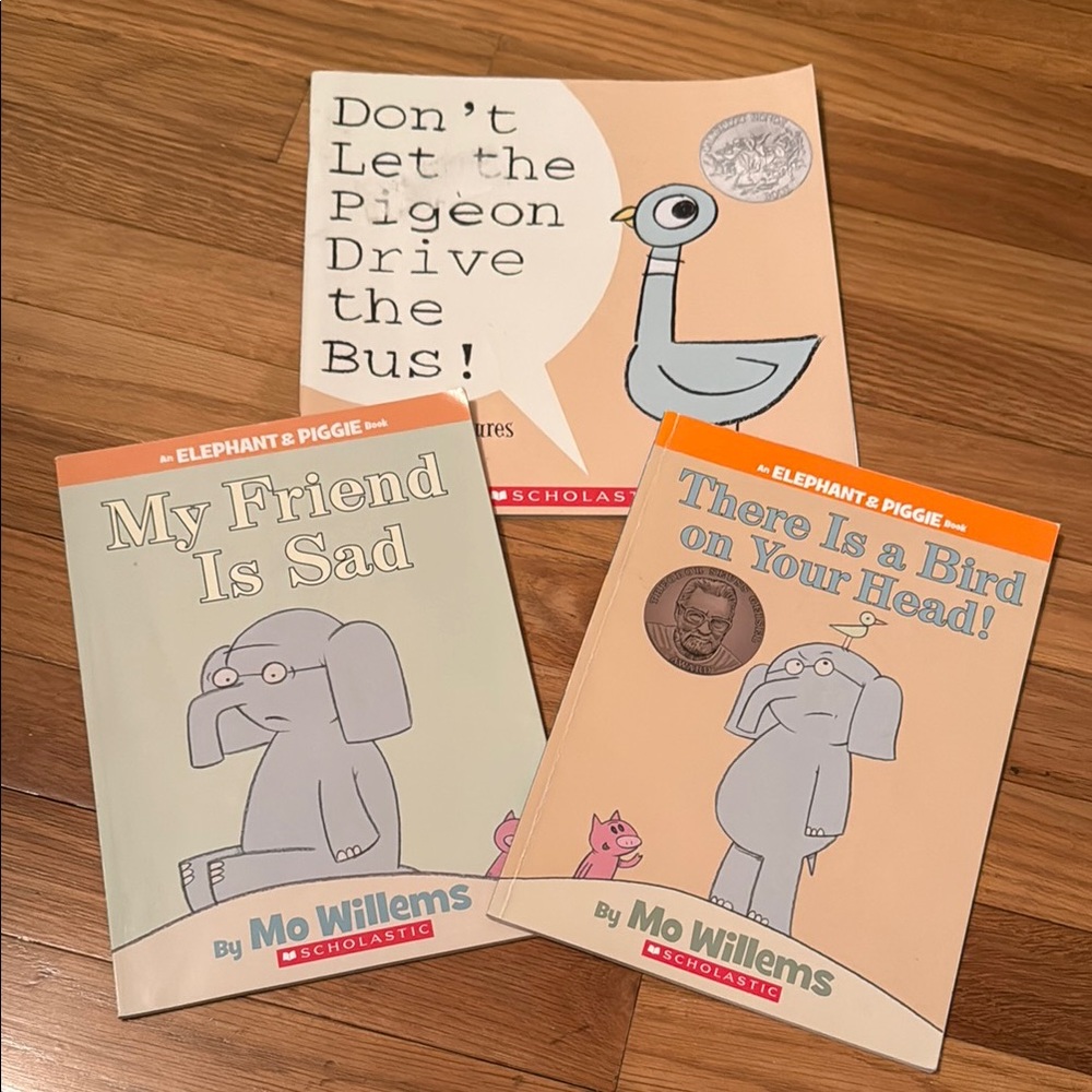 3 Scholastic Mo Willems Books